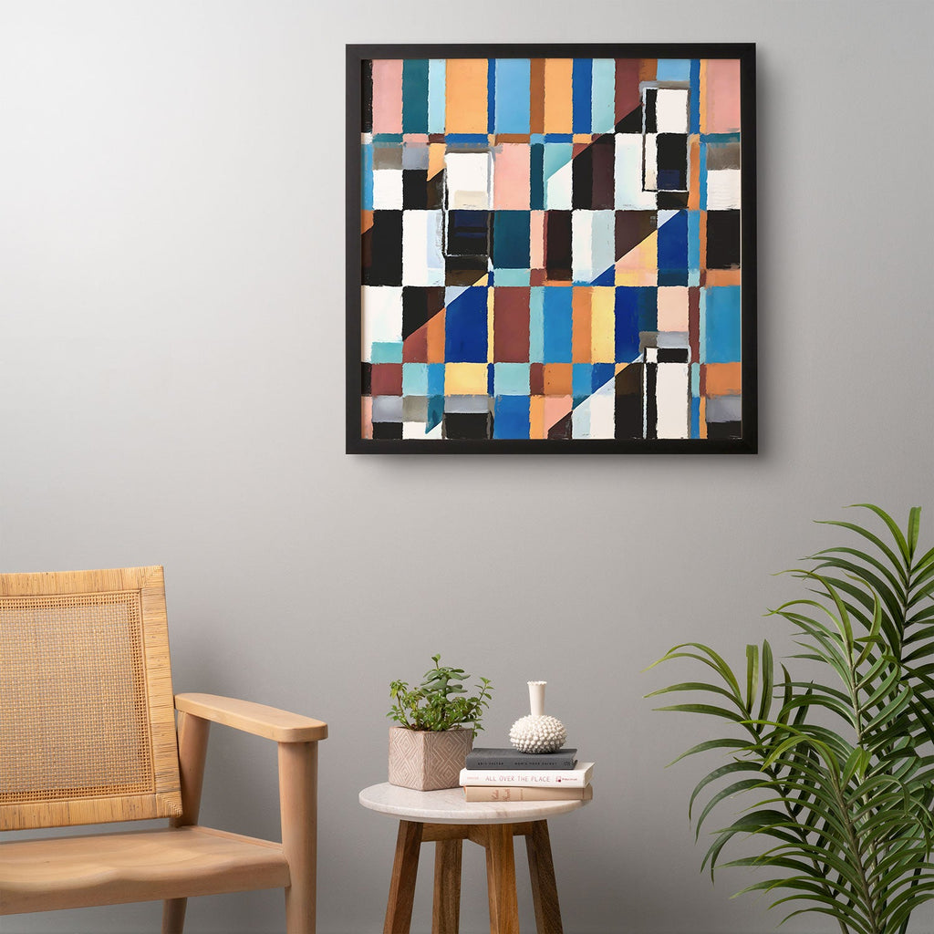 83 Oranges Scandinavian Earth Framed Wall Art