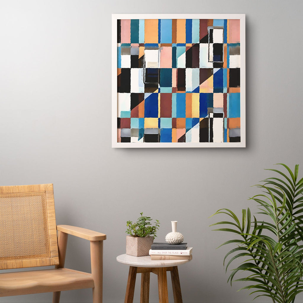 83 Oranges Scandinavian Earth Framed Wall Art