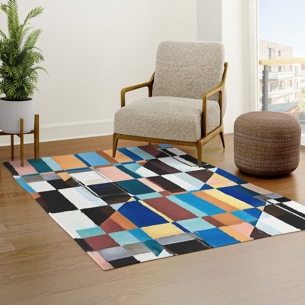 83 Oranges Scandinavian Earth Area Rug
