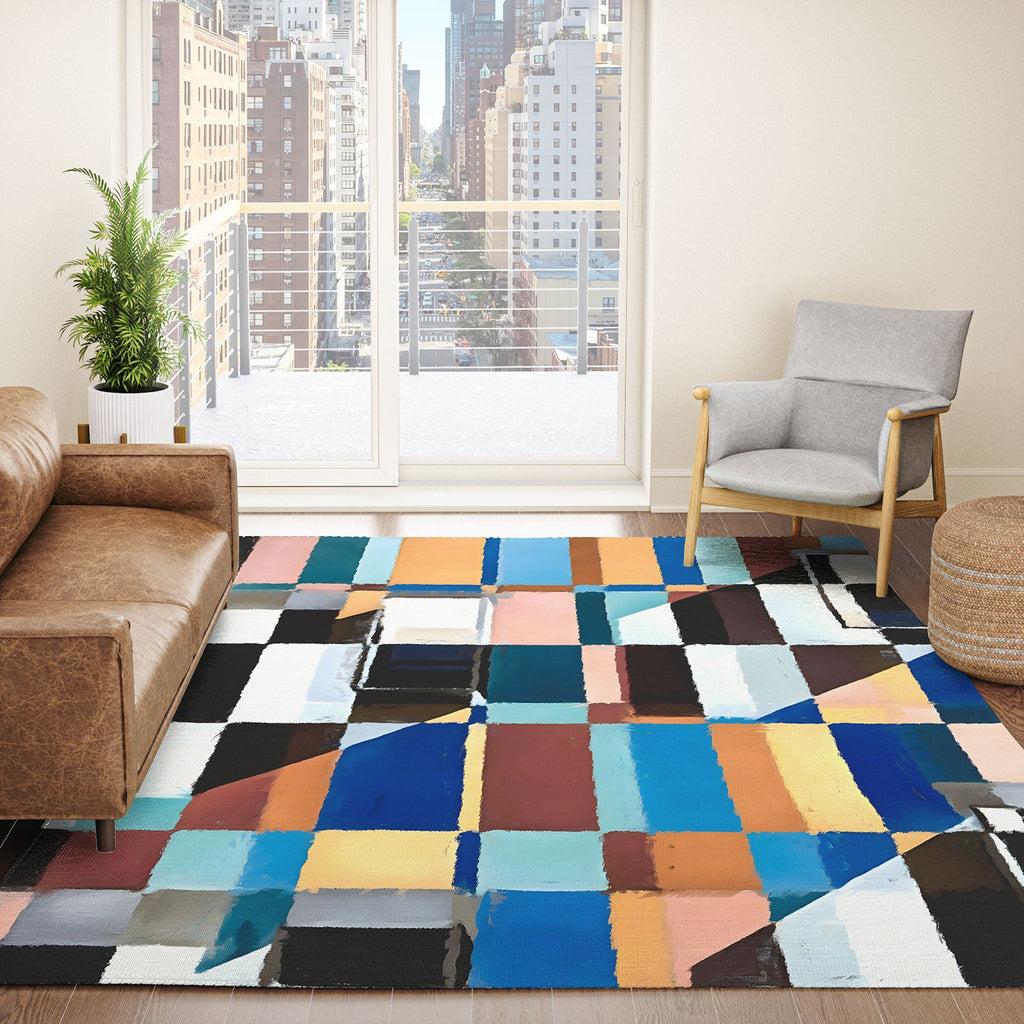 83 Oranges Scandinavian Earth Area Rug