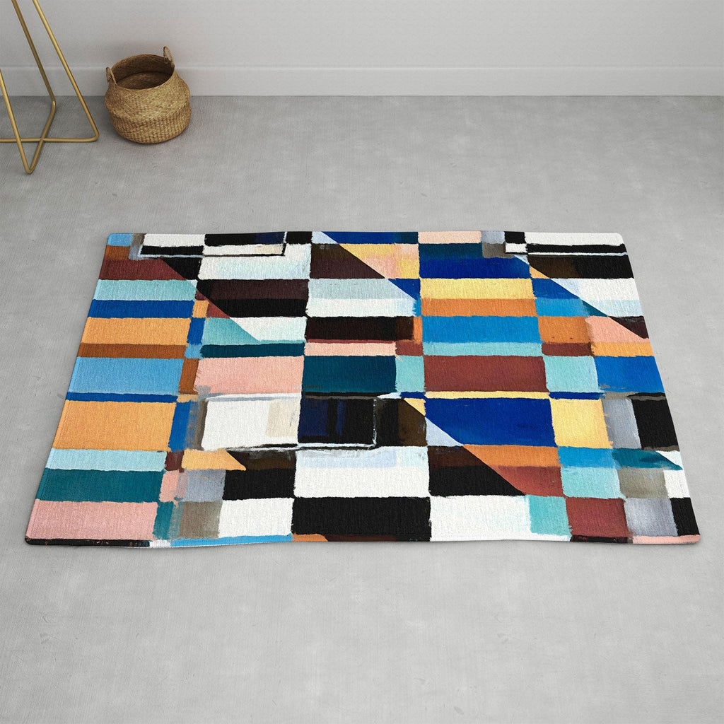 83 Oranges Scandinavian Earth Area Rug