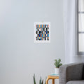 83 Oranges Scandinavian Earth Art Print