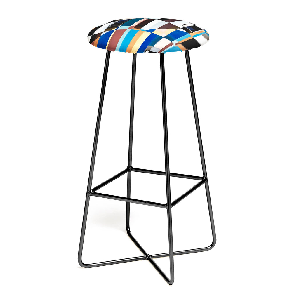 83 Oranges Scandinavian Earth Bar Stool
