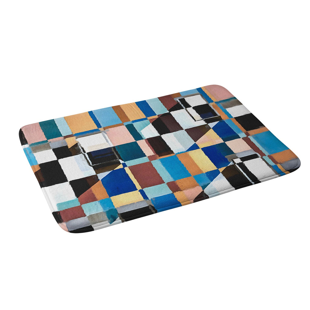83 Oranges Scandinavian Earth Memory Foam Bath Mat