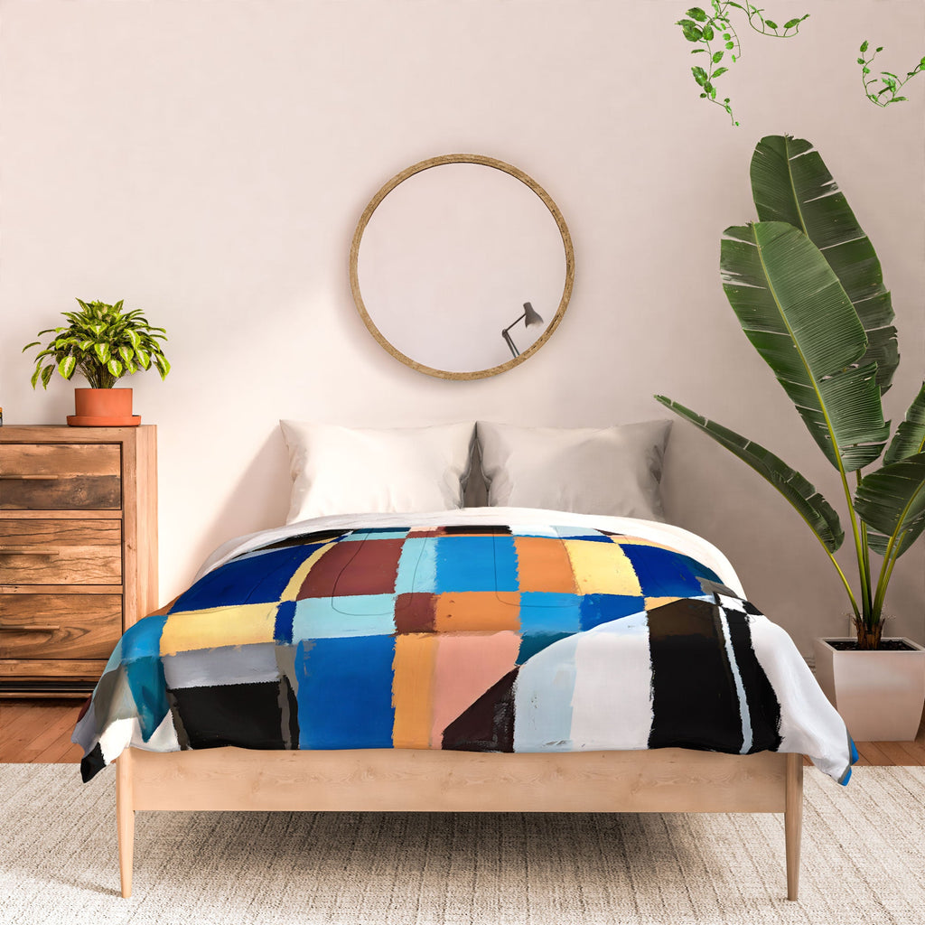 83 Oranges Scandinavian Earth Comforter