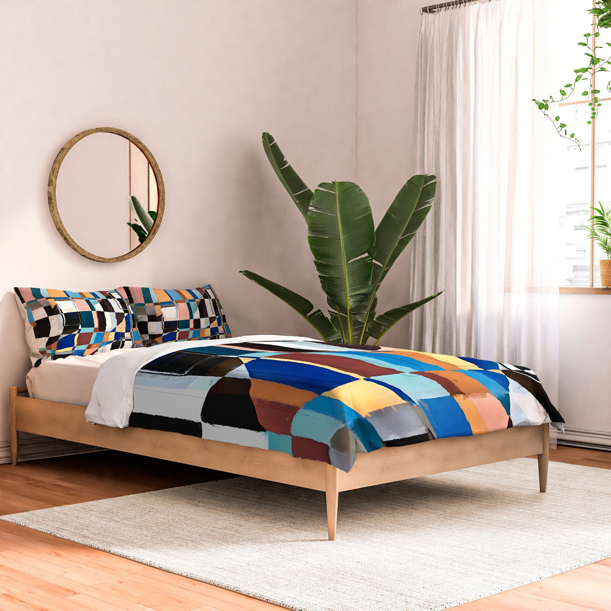 83 Oranges Scandinavian Earth Comforter