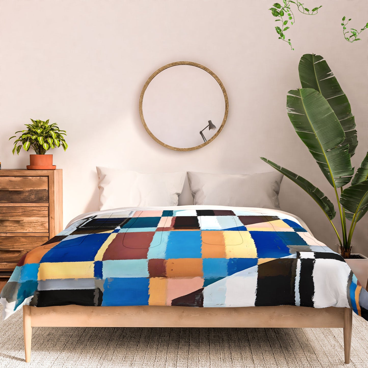 83 Oranges Scandinavian Earth Comforter