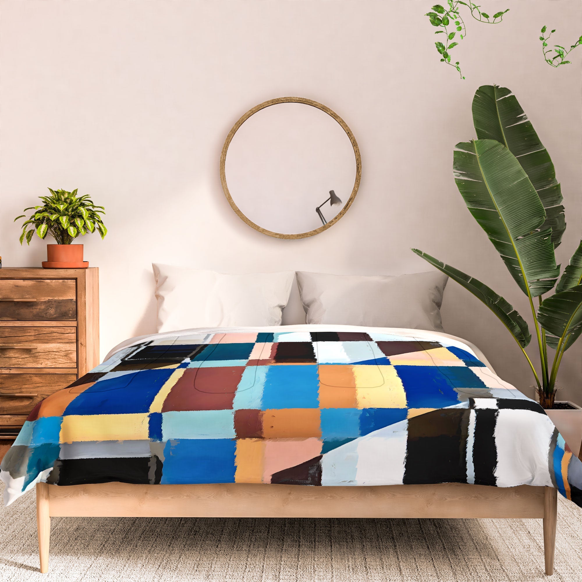 83 Oranges Scandinavian Earth Comforter