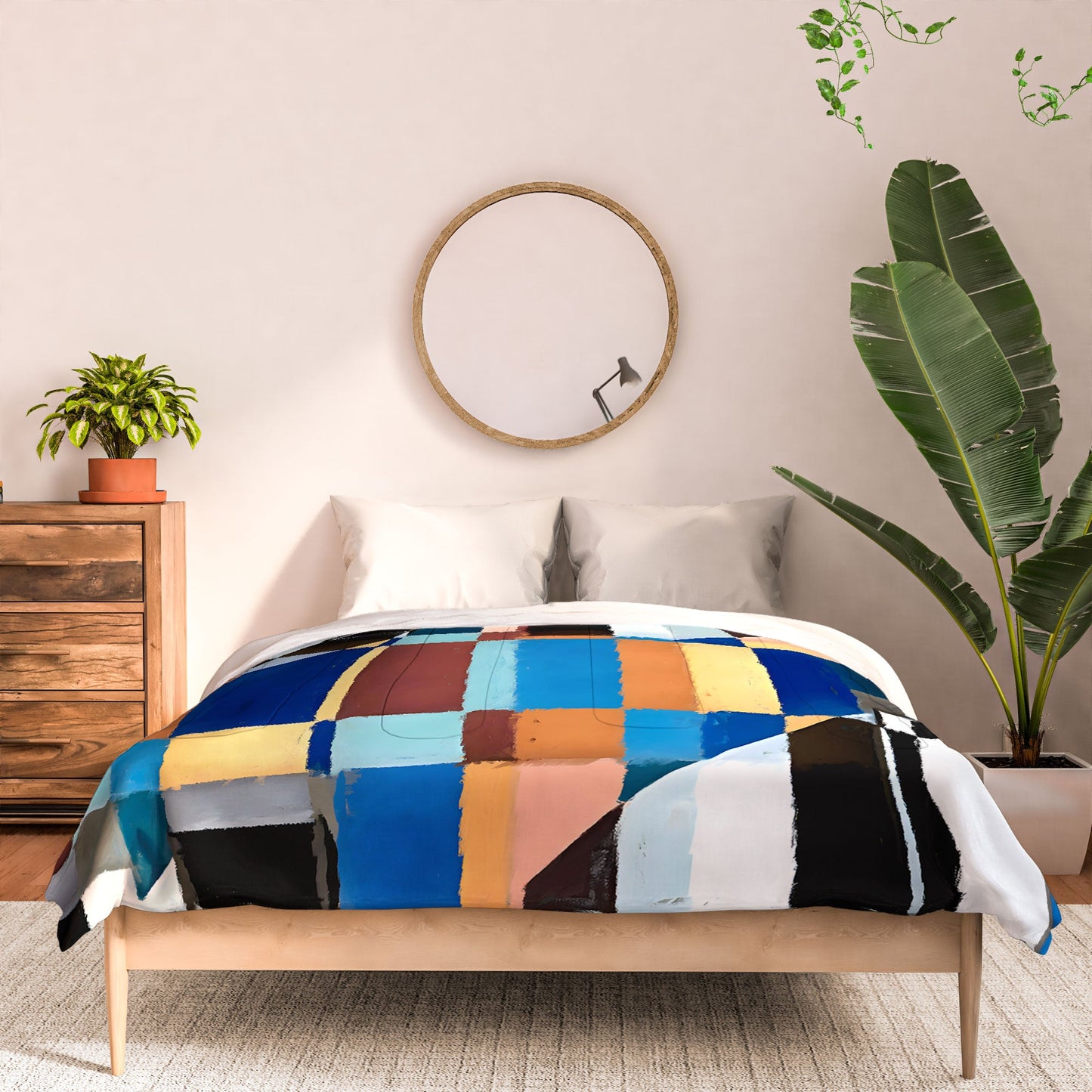 83 Oranges Scandinavian Earth Comforter