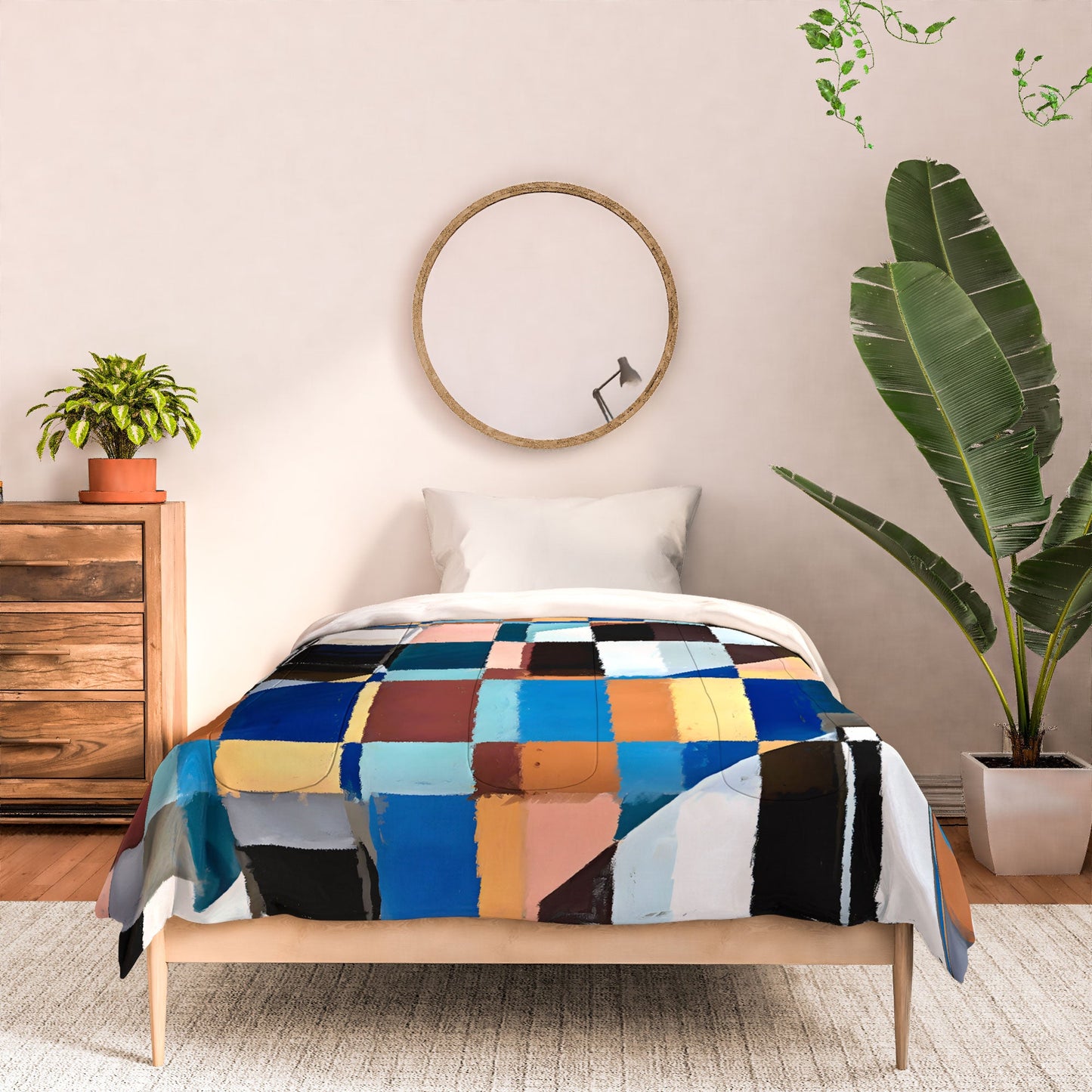 83 Oranges Scandinavian Earth Comforter