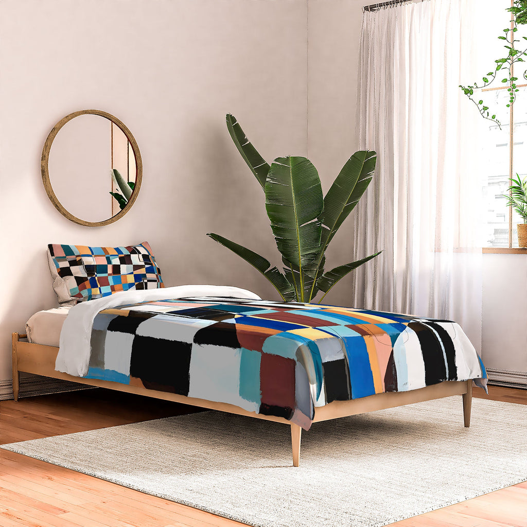 83 Oranges Scandinavian Earth Comforter