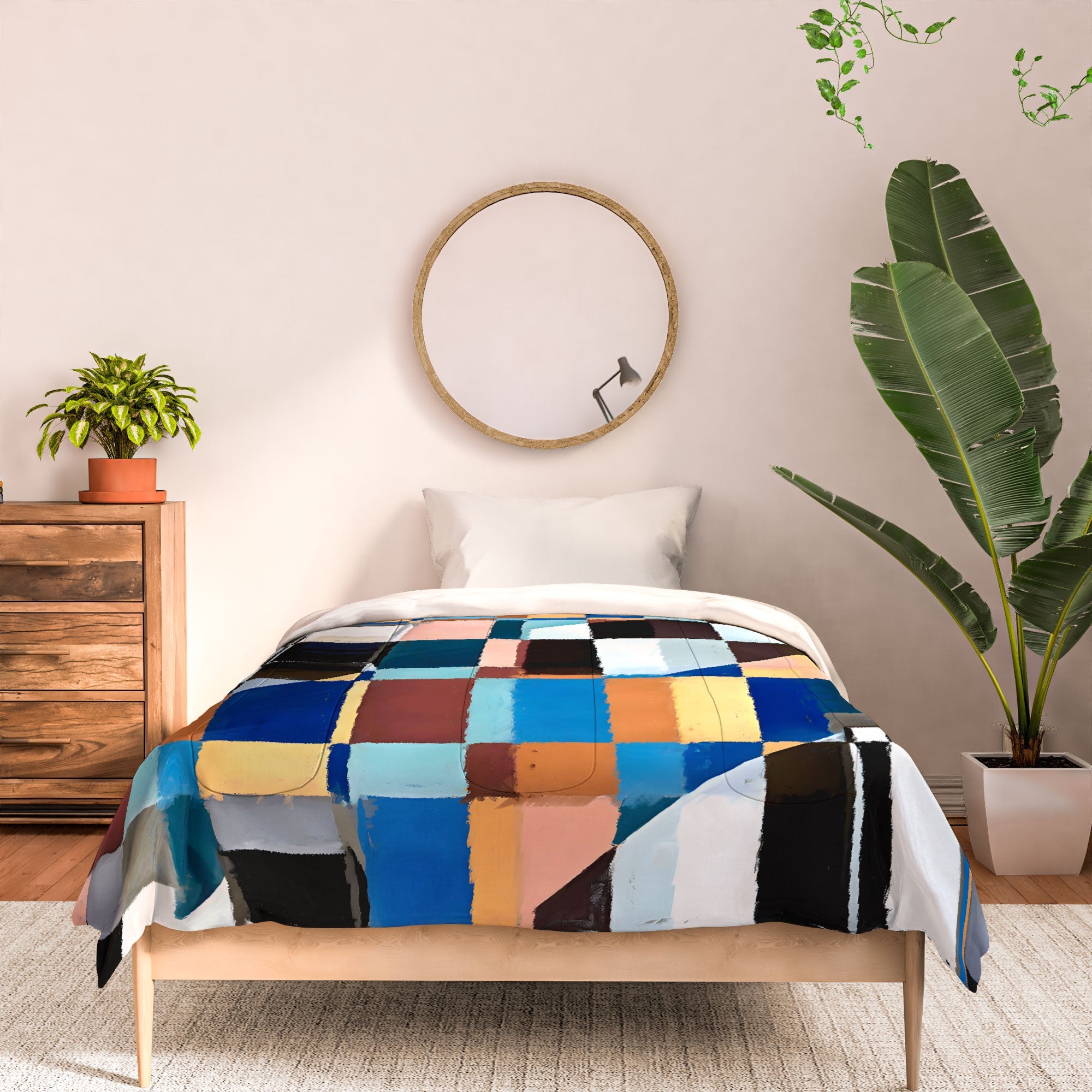83 Oranges Scandinavian Earth Comforter