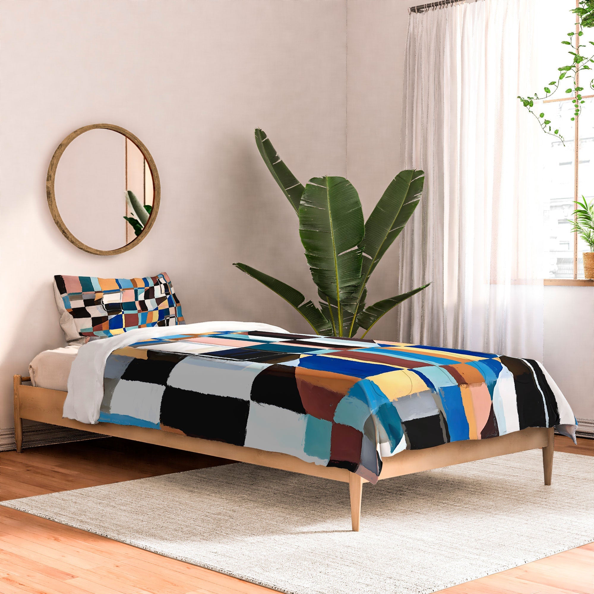 83 Oranges Scandinavian Earth Comforter