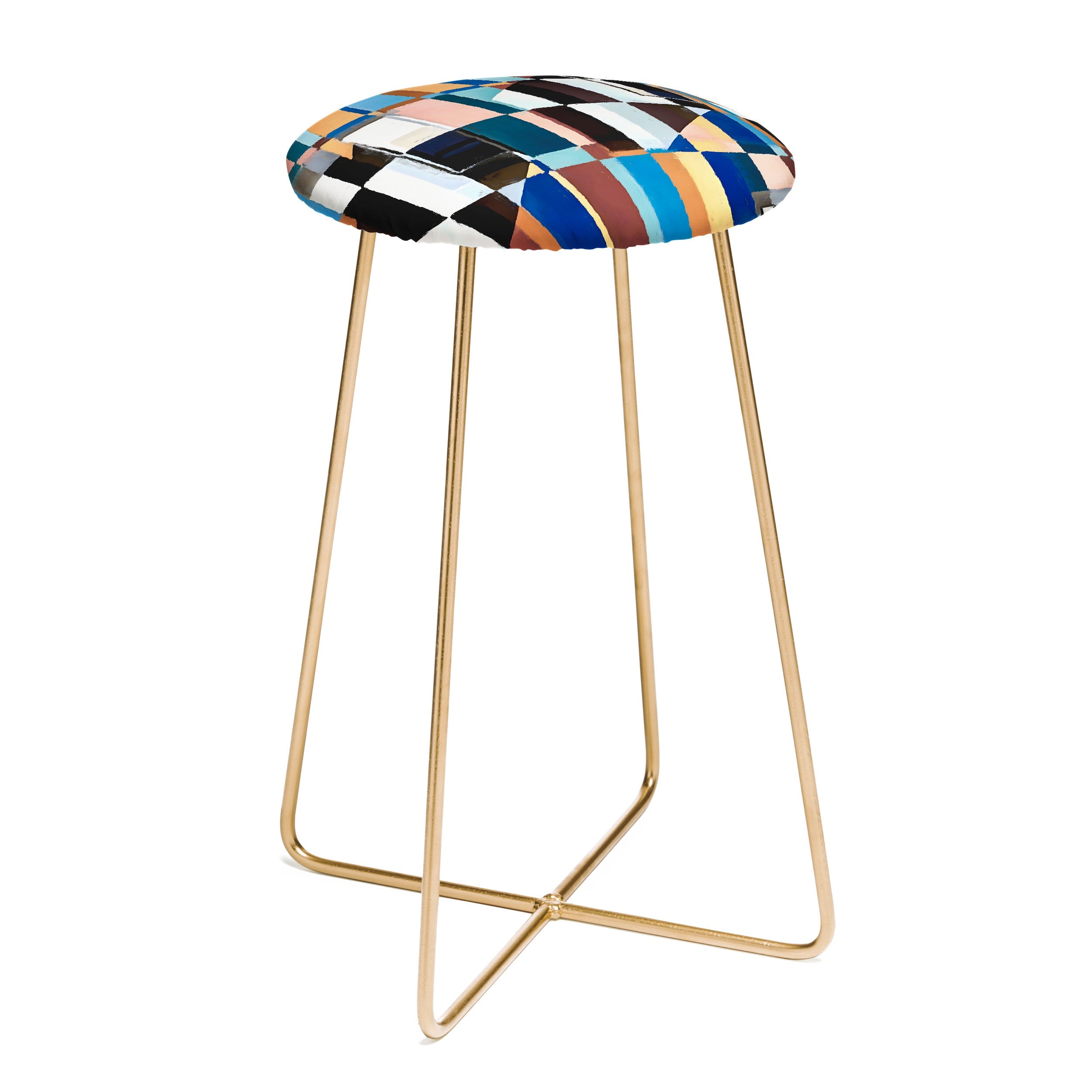 83 Oranges Scandinavian Earth Counter Stool