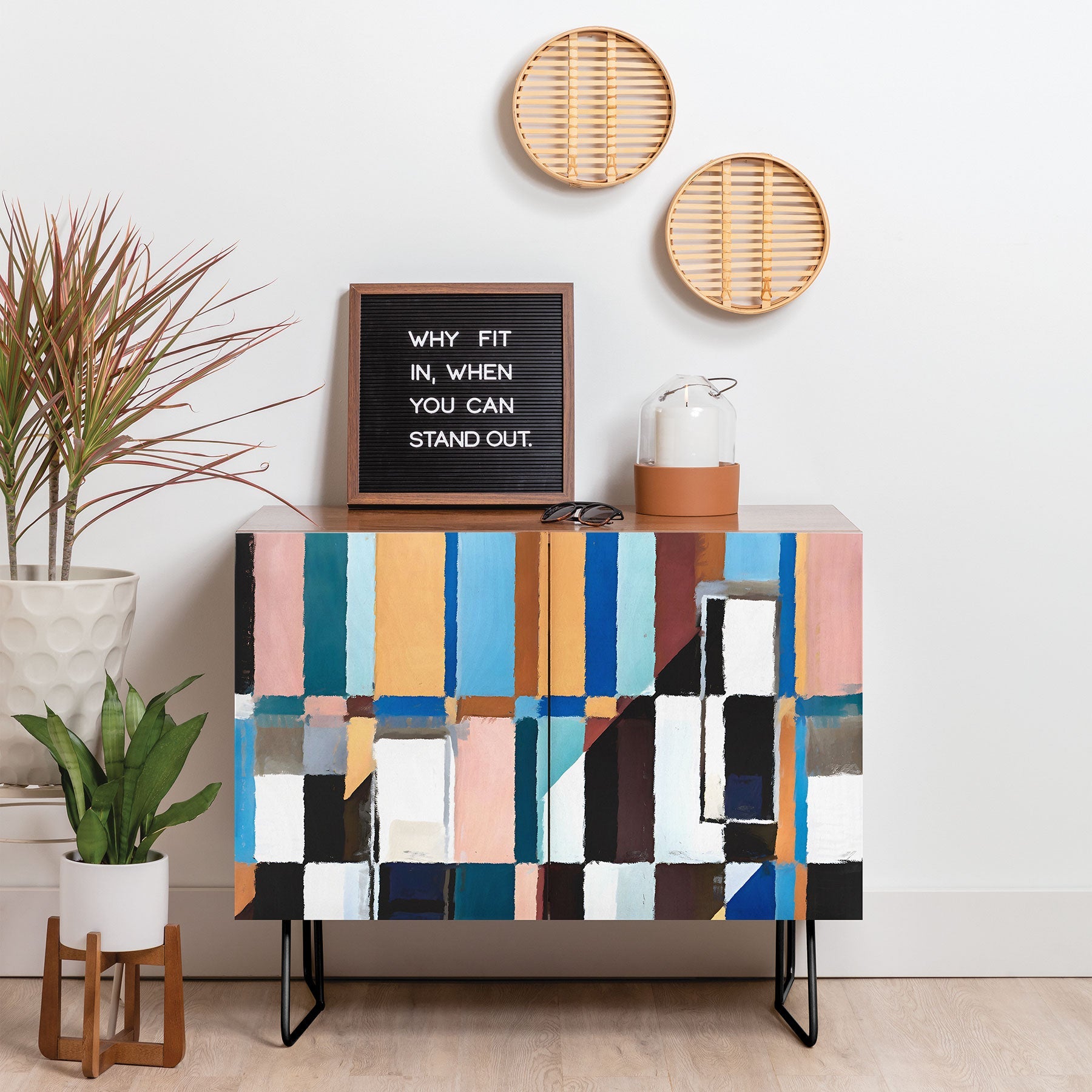 83 Oranges Scandinavian Earth Credenza