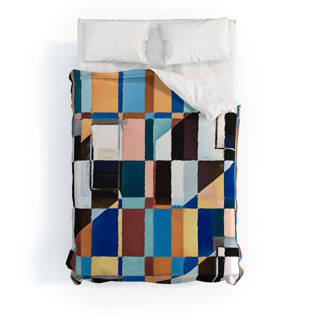 83 Oranges Scandinavian Earth Duvet Cover