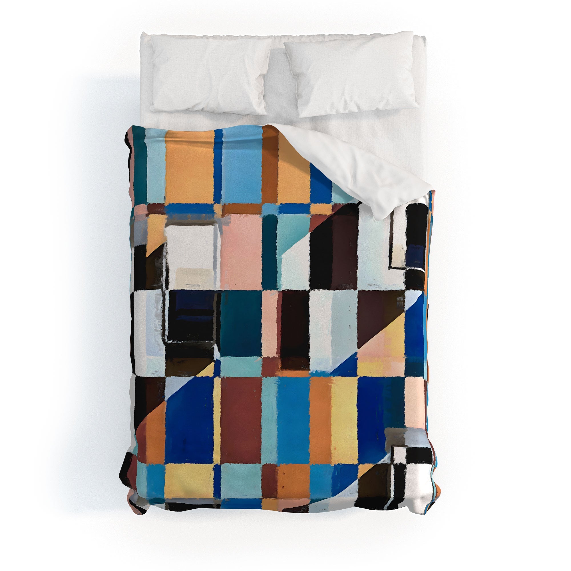 83 Oranges Scandinavian Earth Duvet Cover
