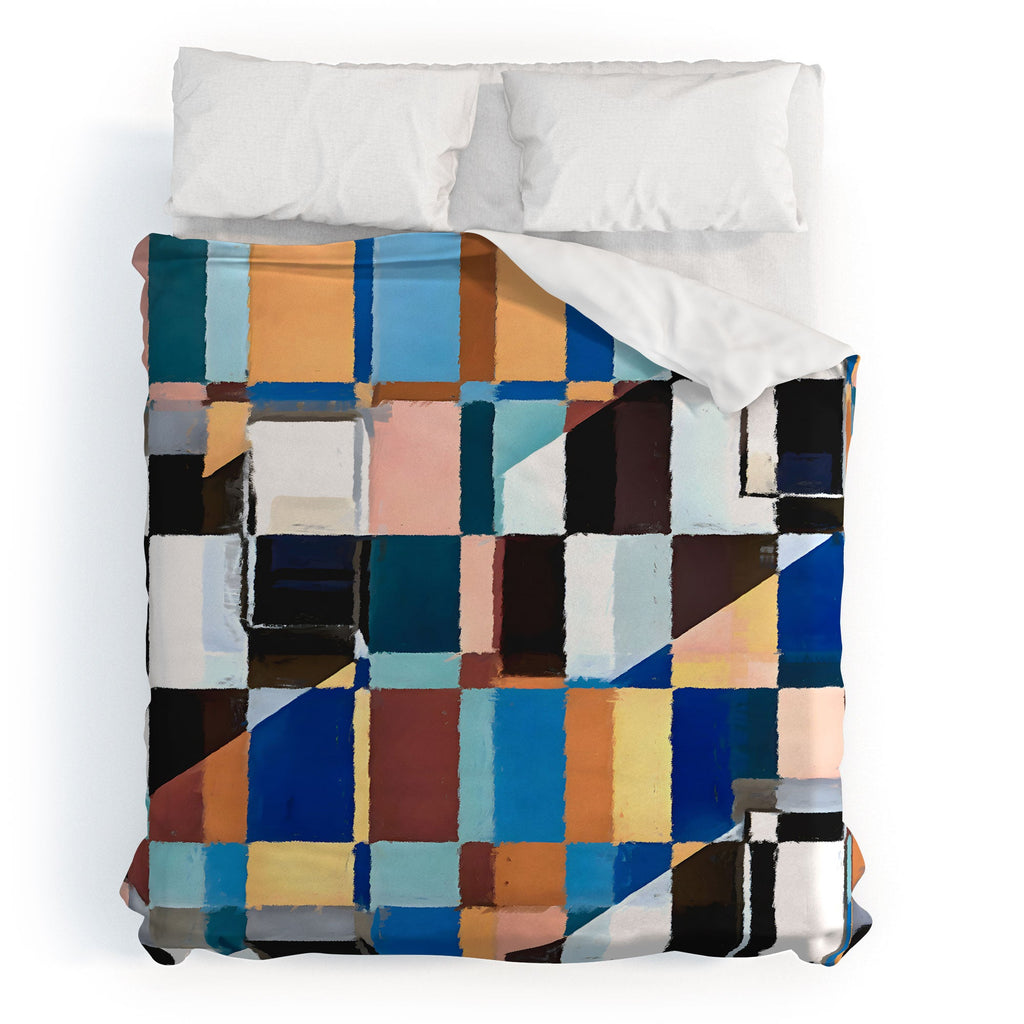 83 Oranges Scandinavian Earth Duvet Cover