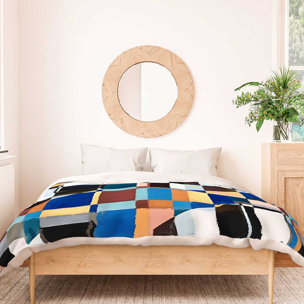 83 Oranges Scandinavian Earth Duvet Cover