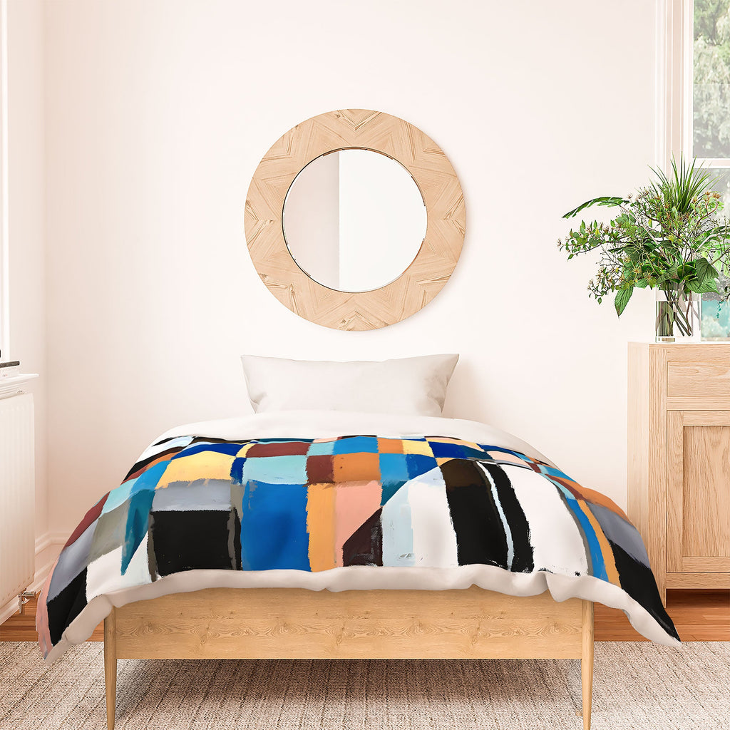 83 Oranges Scandinavian Earth Duvet Cover