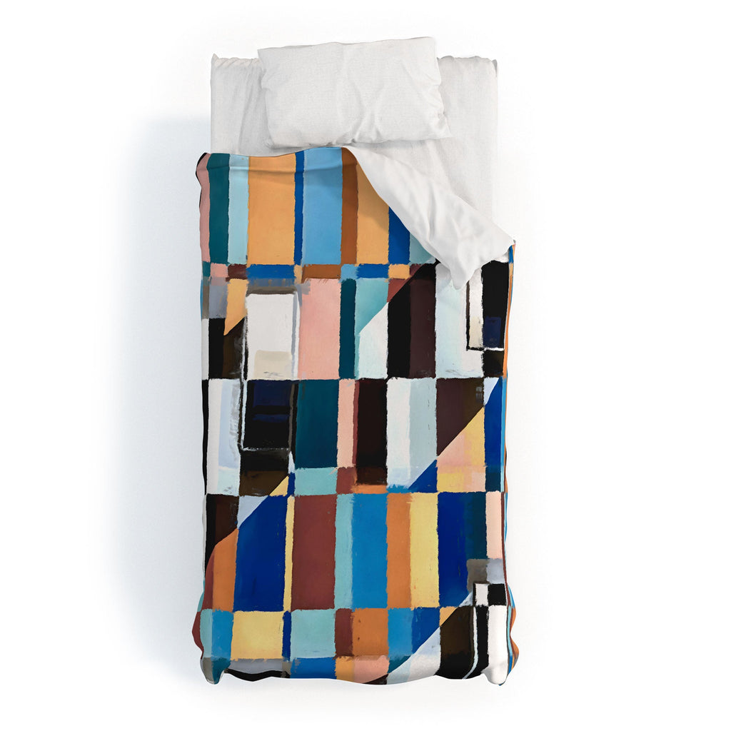 83 Oranges Scandinavian Earth Duvet Cover