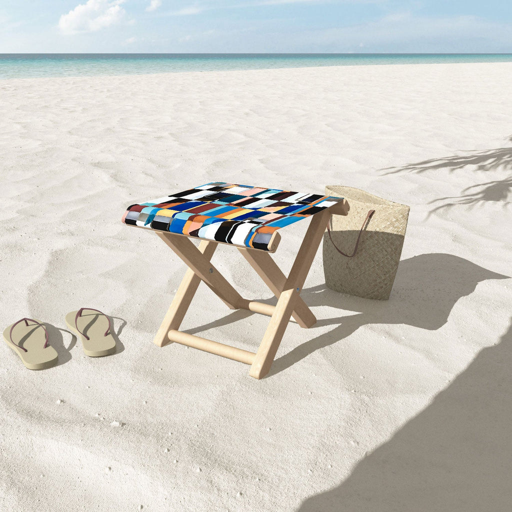 83 Oranges Scandinavian Earth Folding Stool