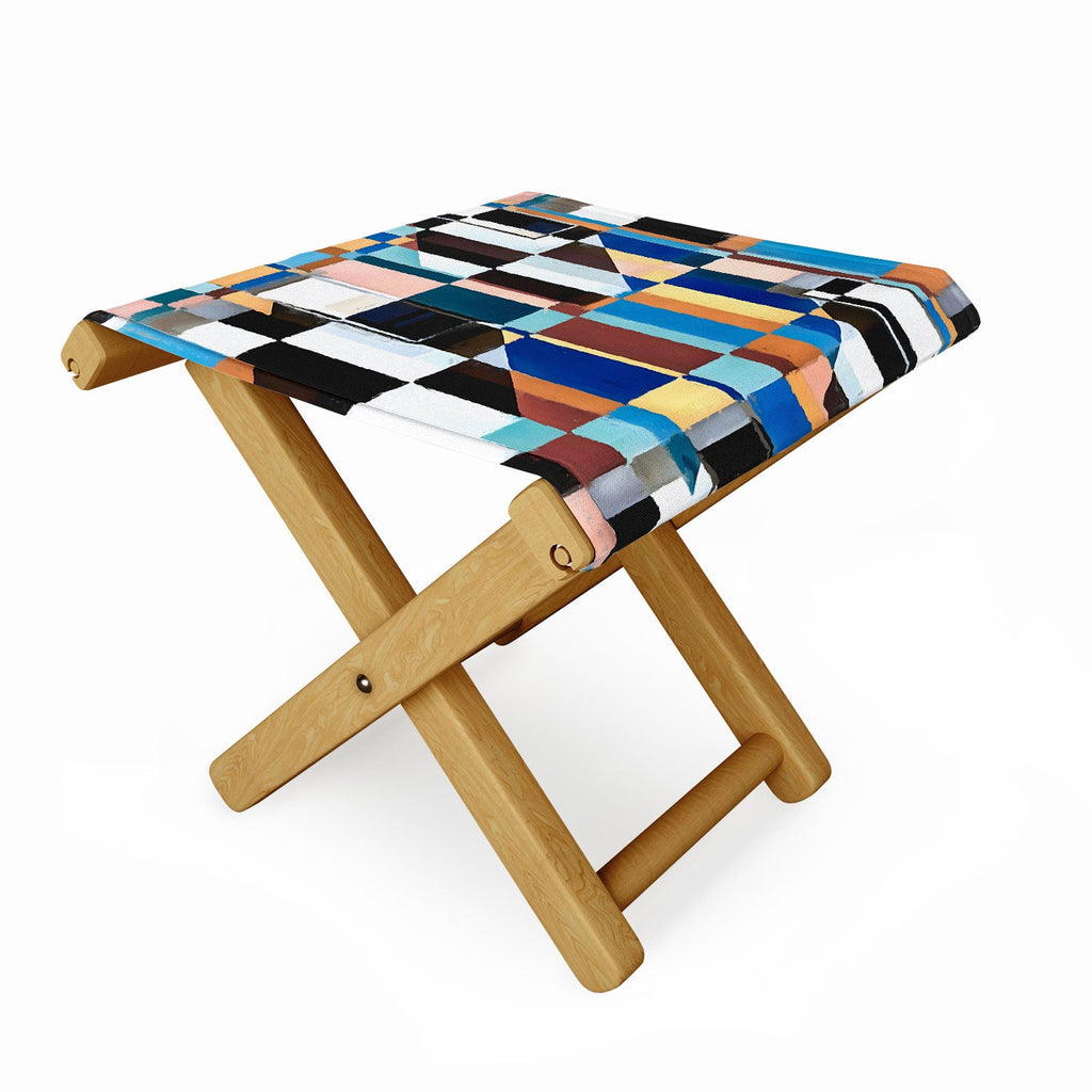 83 Oranges Scandinavian Earth Folding Stool