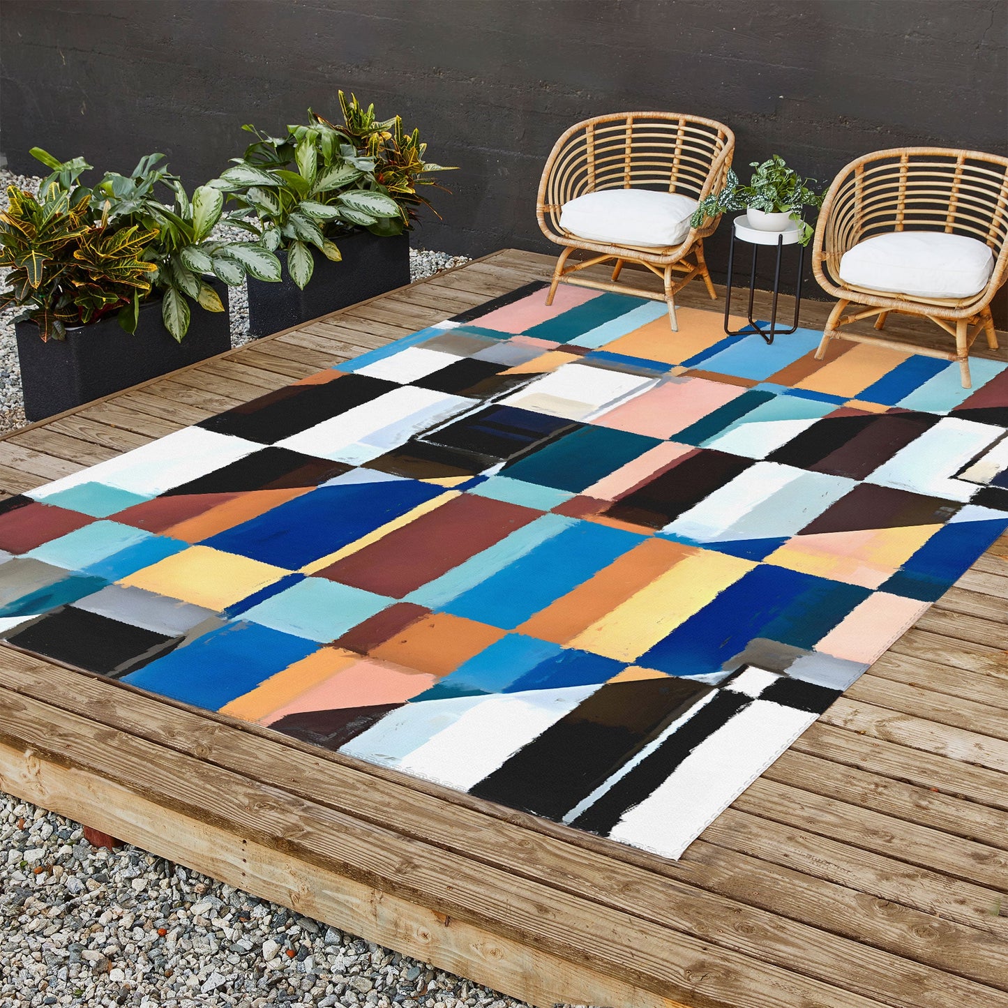 83 Oranges Scandinavian Earth Outdoor Rug