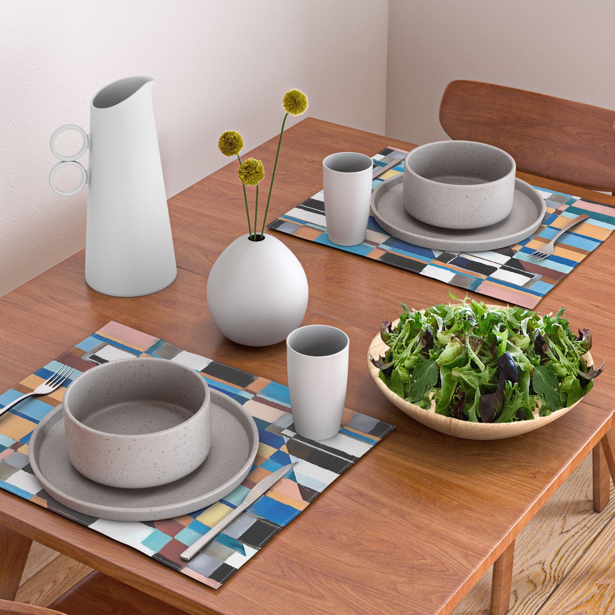 83 Oranges Scandinavian Earth Placemat