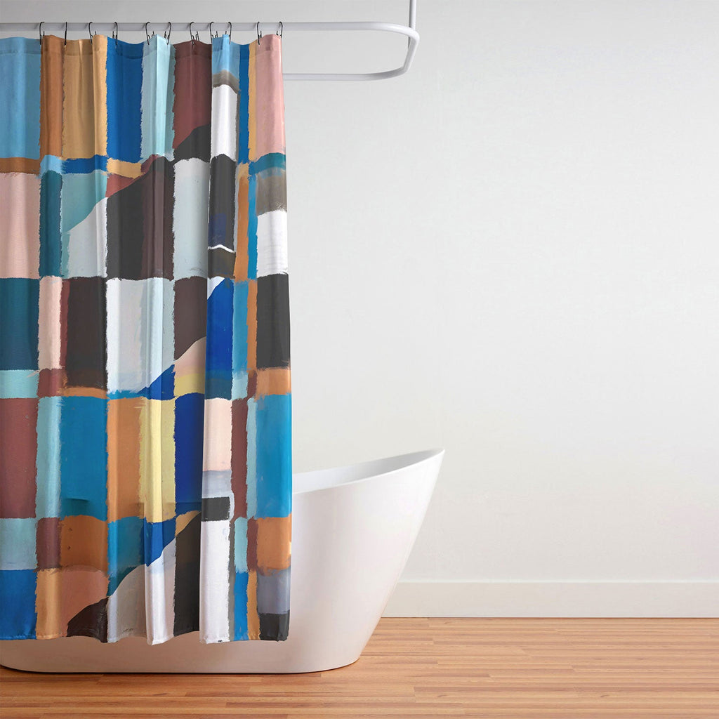 83 Oranges Scandinavian Earth Shower Curtain