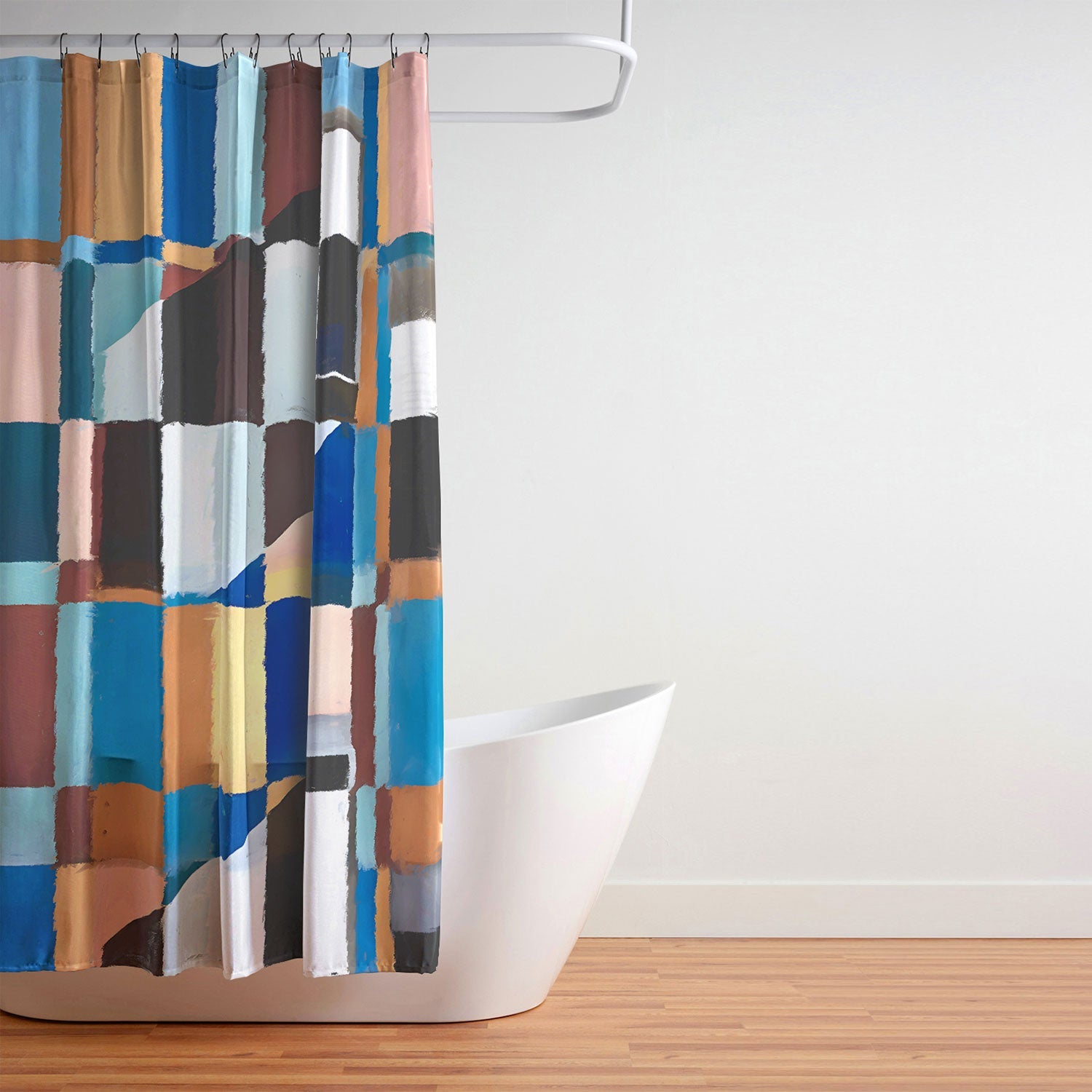 83 Oranges Scandinavian Earth Shower Curtain
