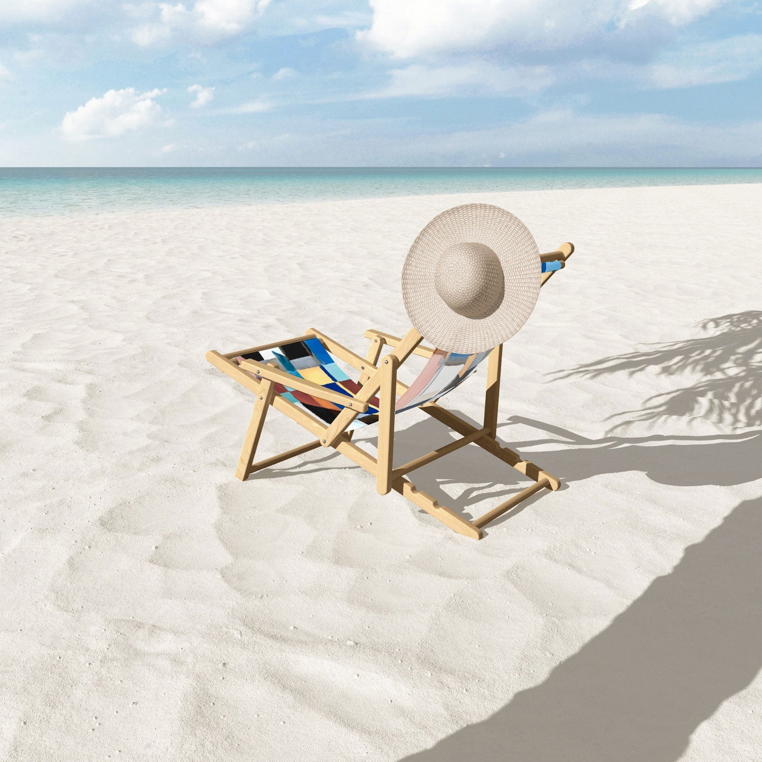 83 Oranges Scandinavian Earth Sling Chair