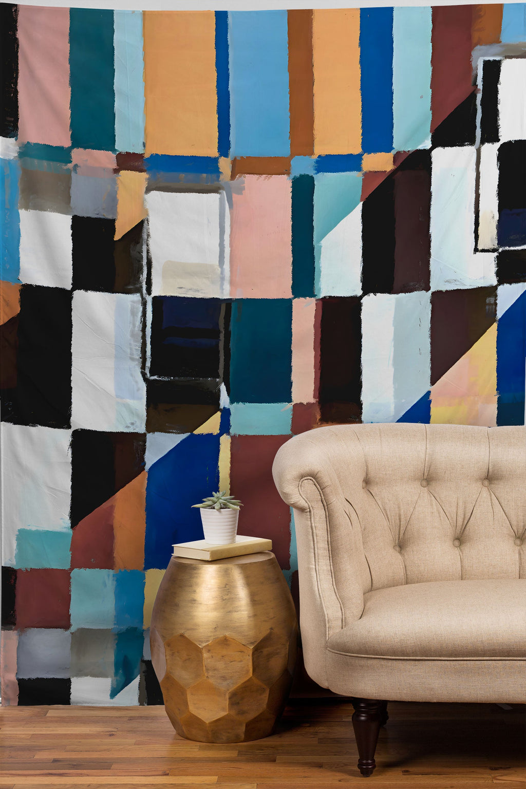 83 Oranges Scandinavian Earth Tapestry