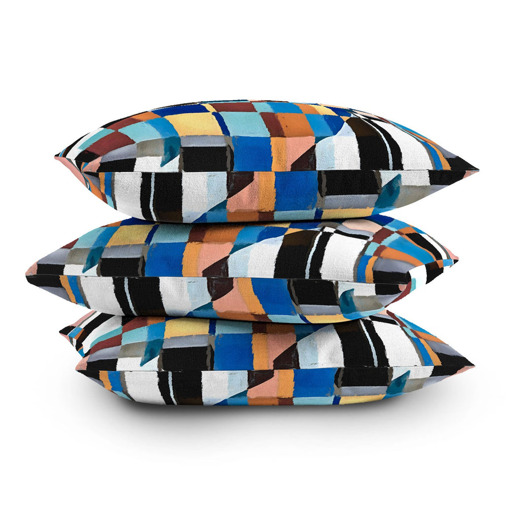 83 Oranges Scandinavian Earth Outdoor Throw Pillow