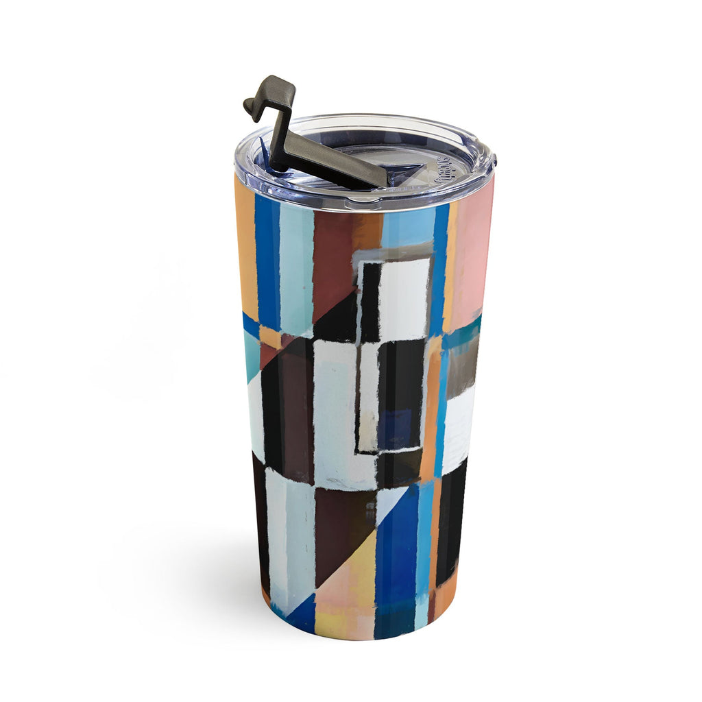 83 Oranges Scandinavian Earth Travel Mug