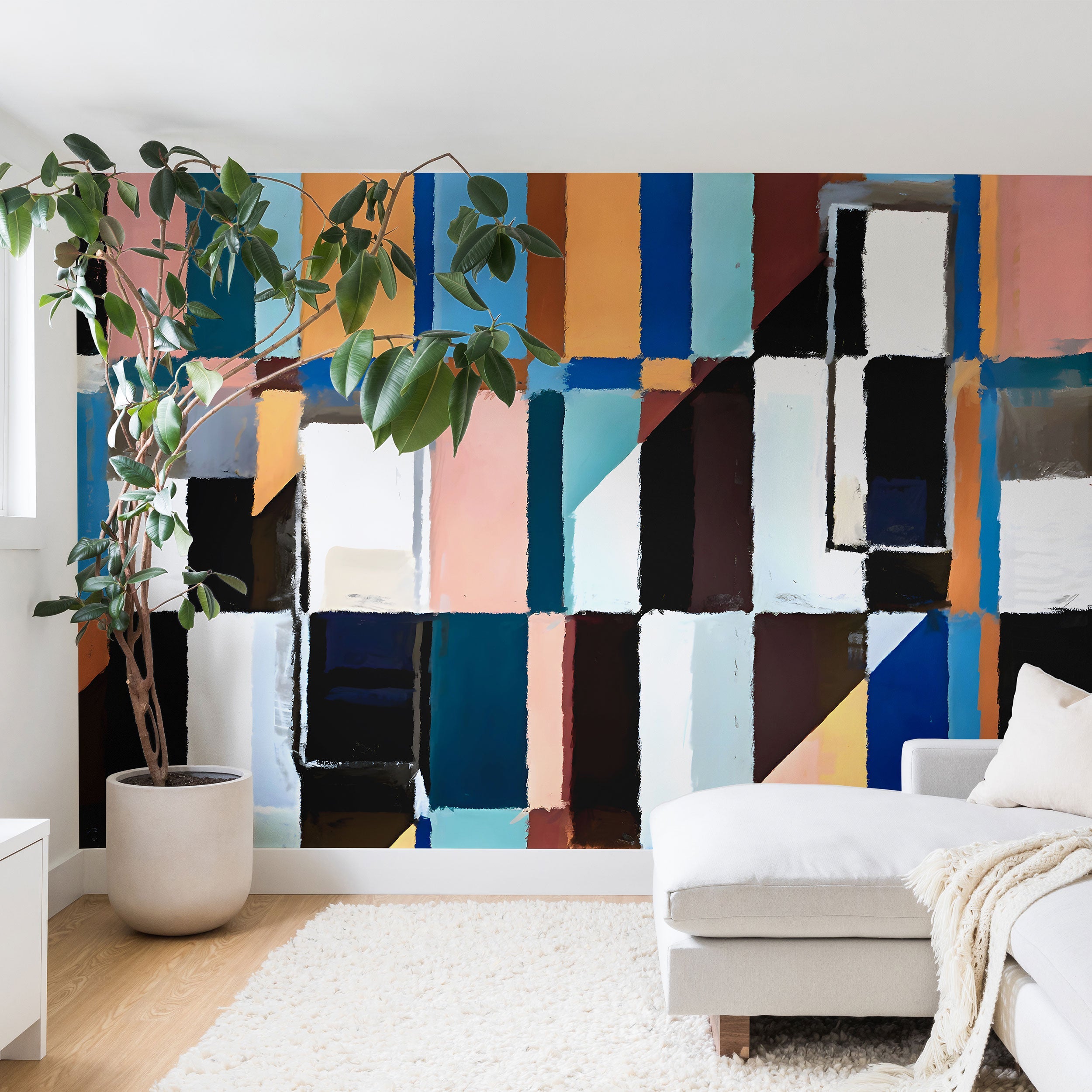 83 Oranges Scandinavian Earth Wall Mural