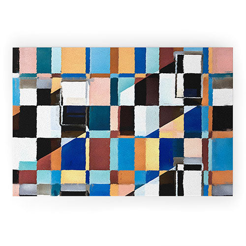 83 Oranges Scandinavian Earth Welcome Mat