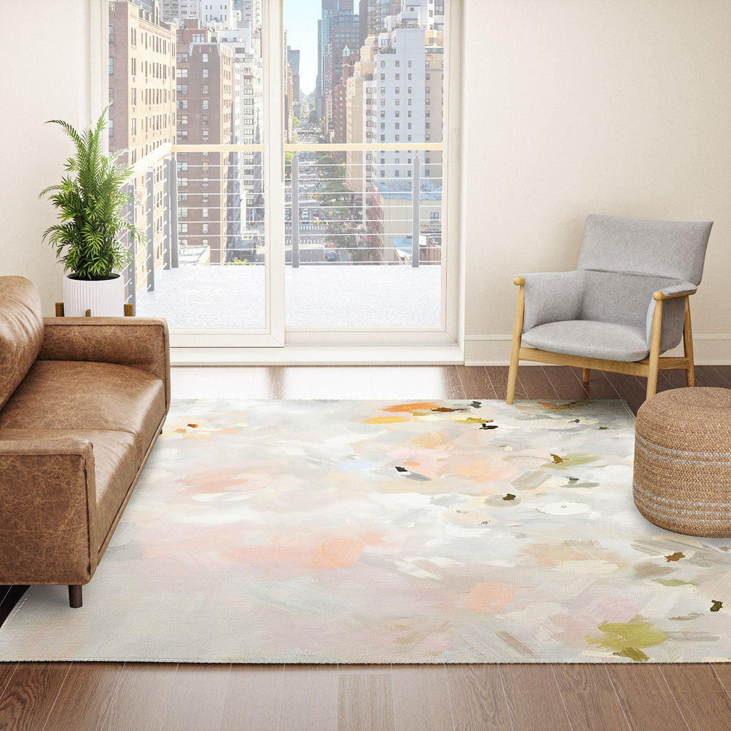 83 Oranges Sky After The Rain Area Rug