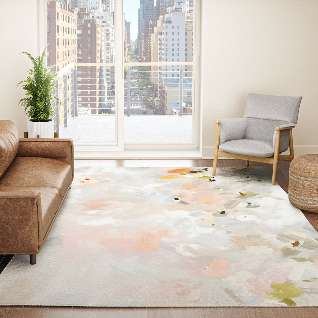83 Oranges Sky After The Rain Area Rug