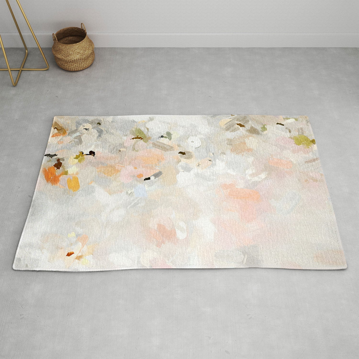 83 Oranges Sky After The Rain Area Rug