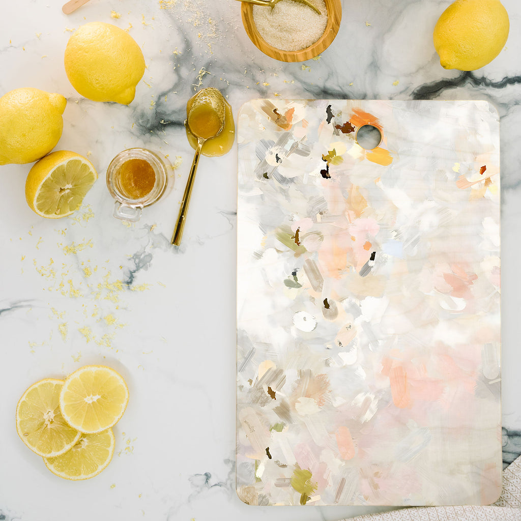 83 Oranges Sky After The Rain Cutting Board Rectangle
