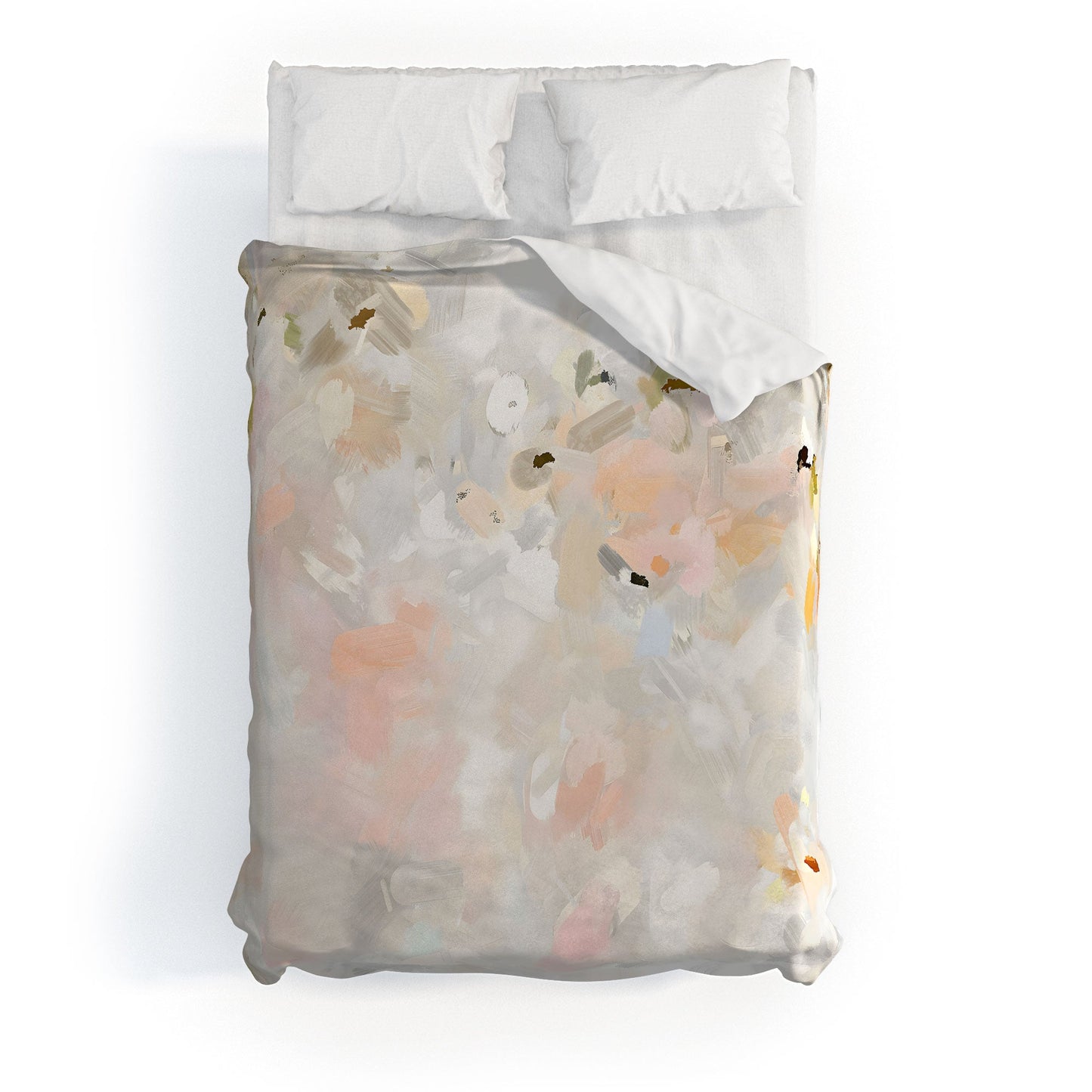 83 Oranges Sky After The Rain Duvet Cover