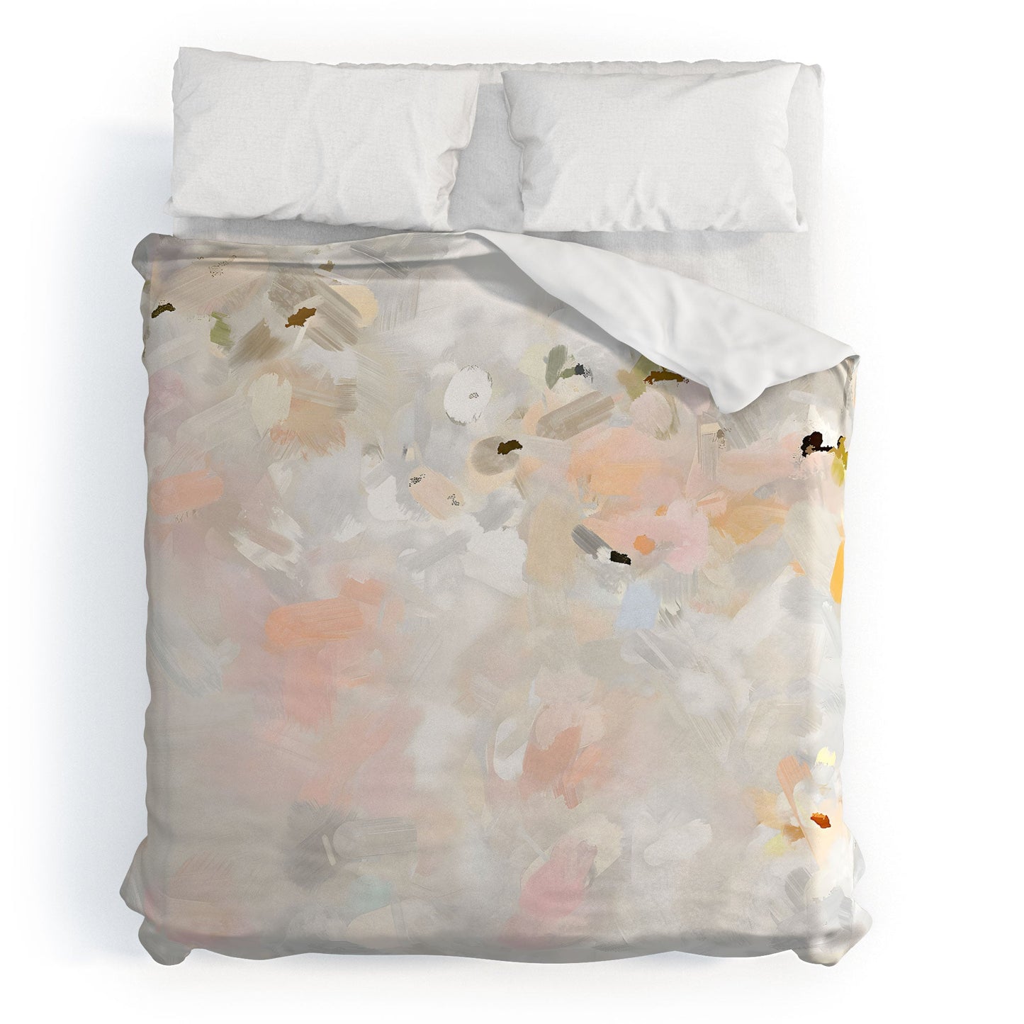 83 Oranges Sky After The Rain Duvet Cover