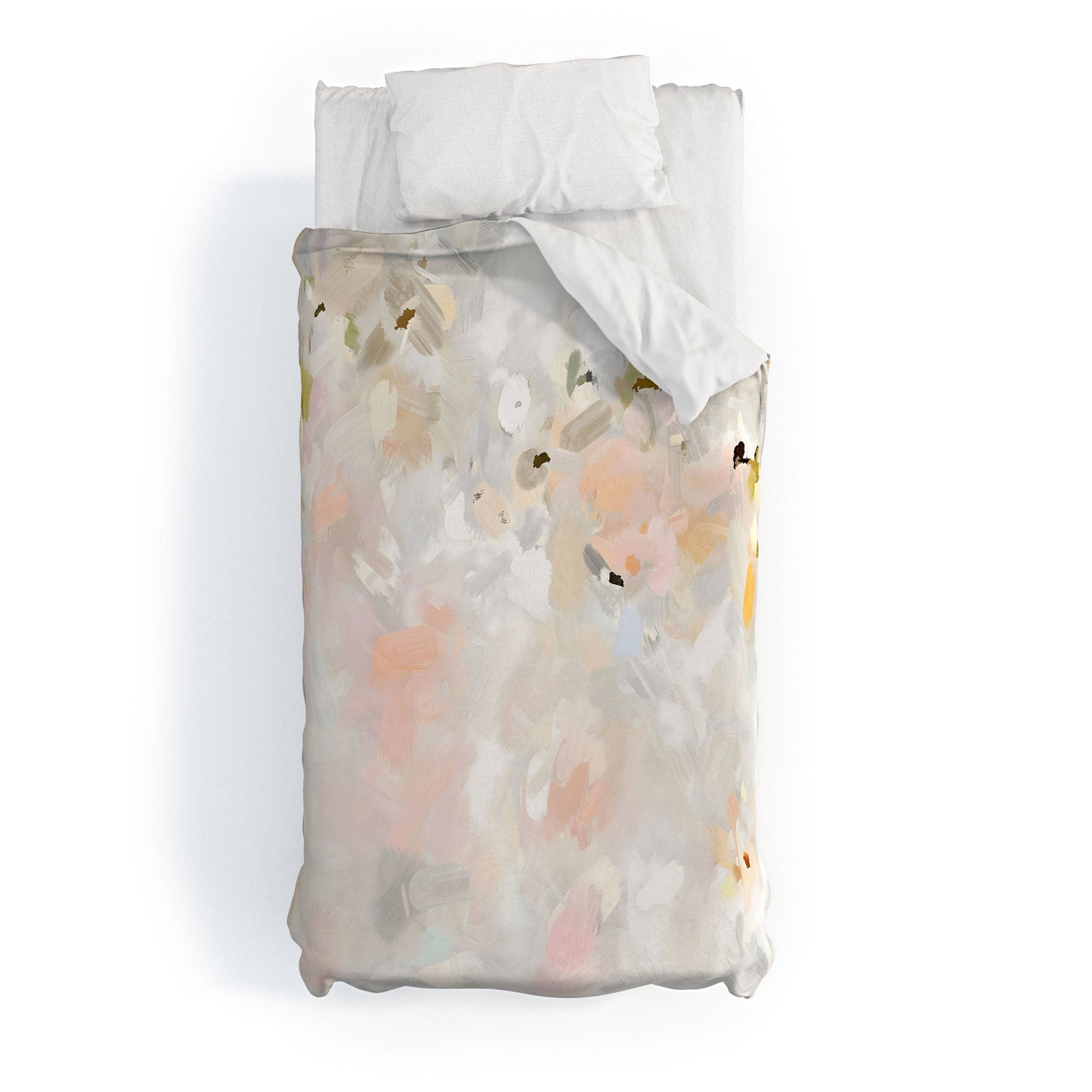 83 Oranges Sky After The Rain Duvet Cover