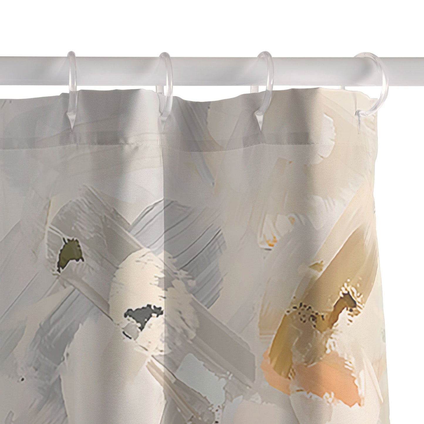 83 Oranges Sky After The Rain Shower Curtain