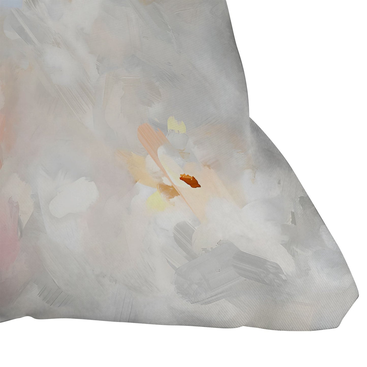 83 Oranges Sky After The Rain Outdoor Throw Pillow