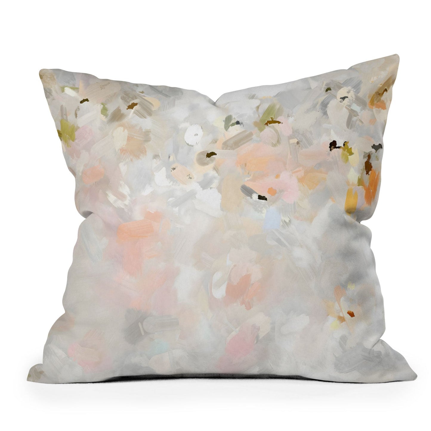 83 Oranges Sky After The Rain Outdoor Throw Pillow