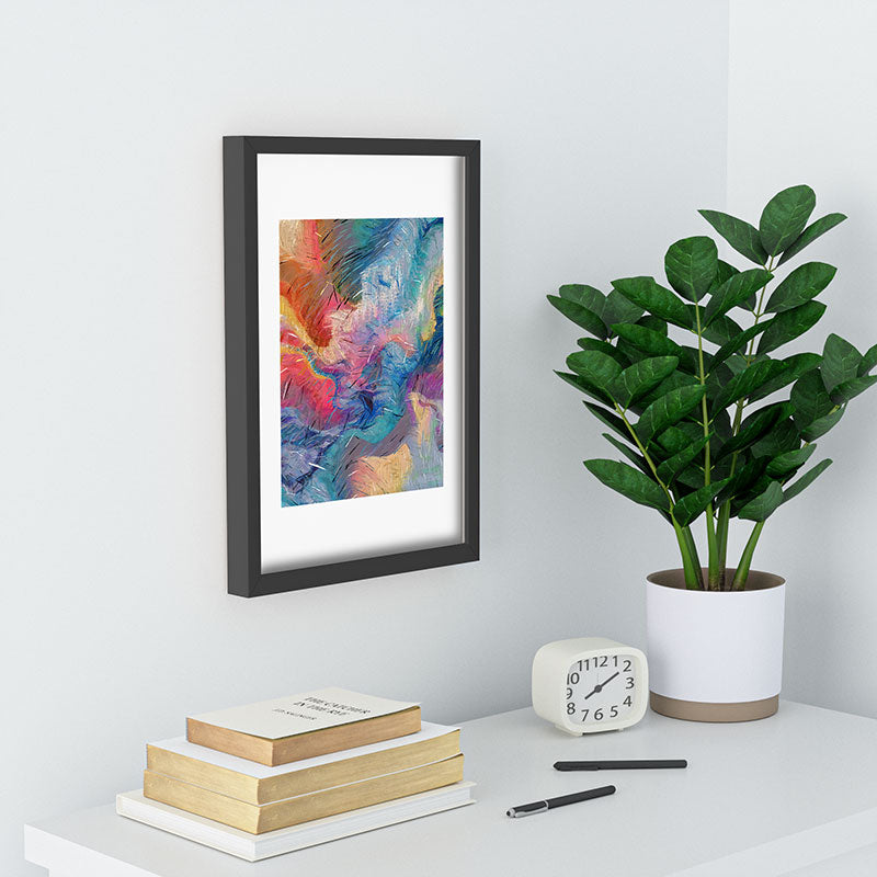 83 Oranges Soul Driven Abstraction Recessed Framing Rectangle