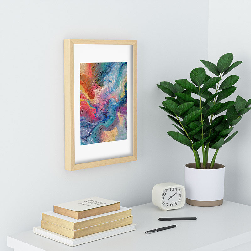 83 Oranges Soul Driven Abstraction Recessed Framing Rectangle