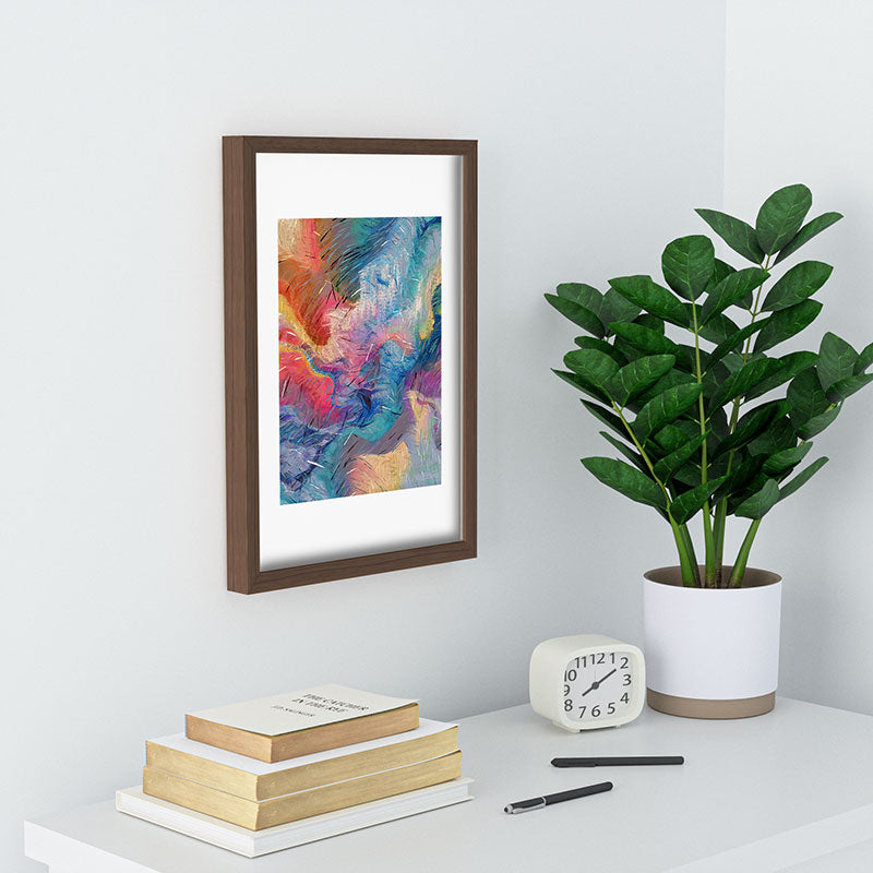 83 Oranges Soul Driven Abstraction Recessed Framing Rectangle